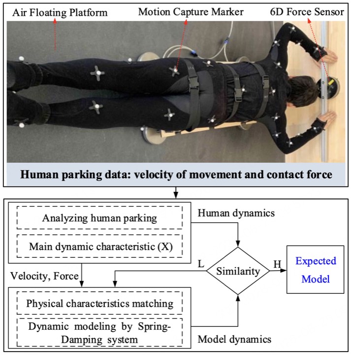 Stable Parking Control of a Robot Astronaut